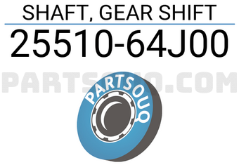 Suzuki 2551064J00 SHAFT, GEAR SHIFT