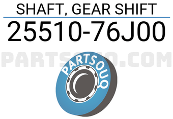 Suzuki 2551076J00 SHAFT, GEAR SHIFT