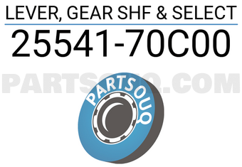 Suzuki 2554170C00 LEVER, GEAR SHF & SELECT