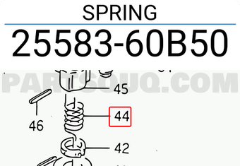 Suzuki 2558360B50 SPRING