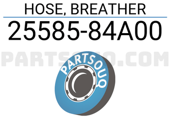 Suzuki 2558584A00 HOSE, BREATHER