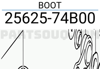 Suzuki 2562574B00 BOOT