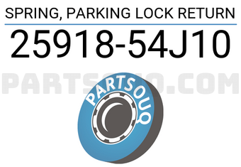 Suzuki 2591854J10 SPRING, PARKING LOCK RETURN