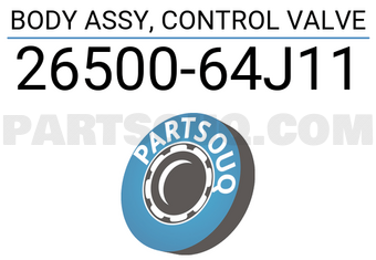 Suzuki 2650064J11 BODY ASSY, CONTROL VALVE