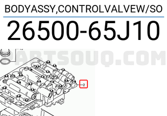Suzuki 2650065J10 BODYASSY,CONTROLVALVEW/SO