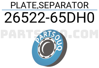 Suzuki 2652265DH0 PLATE,SEPARATOR