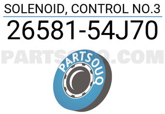 Suzuki 2658154J70 SOLENOID, CONTROL NO.3