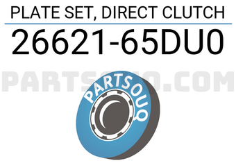 Suzuki 2662165DU0 PLATE SET, DIRECT CLUTCH