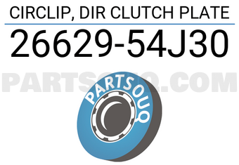 Suzuki 2662954J30 CIRCLIP, DIR CLUTCH PLATE