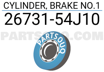 Suzuki 2673154J10 CYLINDER, BRAKE NO.1
