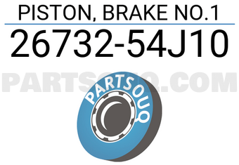 Suzuki 2673254J10 PISTON, BRAKE NO.1