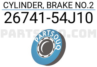 Suzuki 2674154J10 CYLINDER, BRAKE NO.2