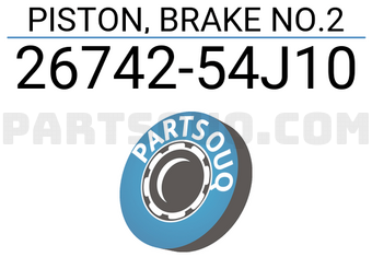 Suzuki 2674254J10 PISTON, BRAKE NO.2