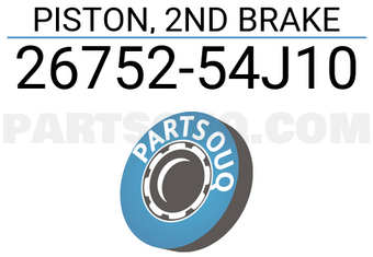 Suzuki 2675254J10 PISTON, 2ND BRAKE