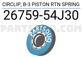 Suzuki 2675954J30 CIRCLIP, B-3 PISTON RTN SPRING