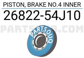 Suzuki 2682254J10 PISTON, BRAKE NO.4 INNER