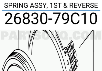 Suzuki 2683079C10 SPRING ASSY, 1ST & REVERSE
