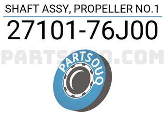Suzuki 2710176J00 SHAFT ASSY, PROPELLER NO.1