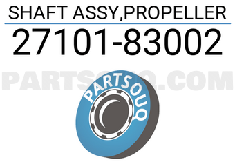 Suzuki 2710183002 SHAFT ASSY,PROPELLER