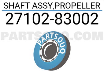 Suzuki 2710283002 SHAFT ASSY,PROPELLER