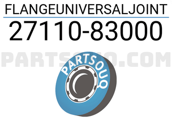 Suzuki 2711083000 FLANGEUNIVERSALJOINT