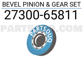 Suzuki 2730065811 BEVEL PINION & GEAR SET