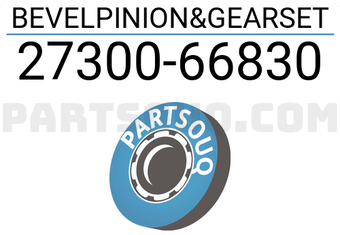 Suzuki 2730066830 BEVELPINION&GEARSET