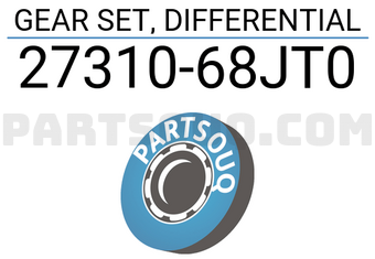 Suzuki 2731068JT0 GEAR SET, DIFFERENTIAL
