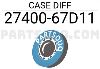 Suzuki 2740067D11 CASE DIFF