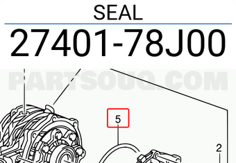 Suzuki 2740178J00 SEAL