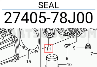 Suzuki 2740578J00 SEAL