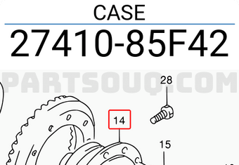 CASE 2741085F42 | Suzuki Parts | PartSouq