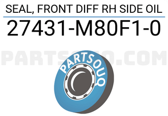 Suzuki 27431M80F10 SEAL, FRONT DIFF RH SIDE OIL