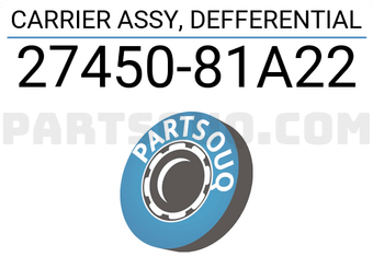 Suzuki 2745081A22 CARRIER ASSY, DEFFERENTIAL