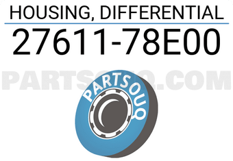Suzuki 2761178E00 HOUSING, DIFFERENTIAL
