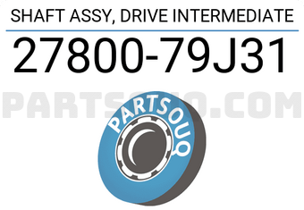 Suzuki 2780079J31 SHAFT ASSY, DRIVE INTERMEDIATE