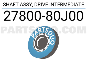 Suzuki 2780080J00 SHAFT ASSY, DRIVE INTERMEDIATE