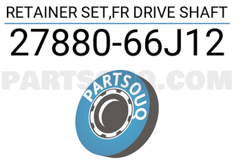 Suzuki 2788066J12 RETAINER SET,FR DRIVE SHAFT