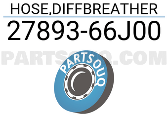 Suzuki 2789366J00 HOSE,DIFFBREATHER