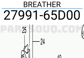 Suzuki 2799165D00 BREATHER