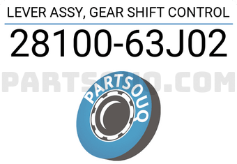 Suzuki 2810063J02 LEVER ASSY, GEAR SHIFT CONTROL