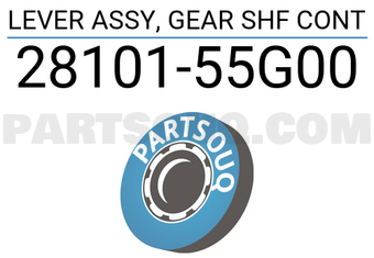 Suzuki 2810155G00 LEVER ASSY, GEAR SHF CONT