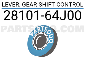Suzuki 2810164J00 LEVER, GEAR SHIFT CONTROL