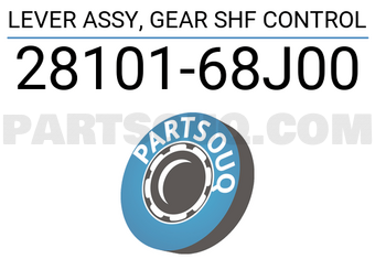 Suzuki 2810168J00 LEVER ASSY, GEAR SHF CONTROL