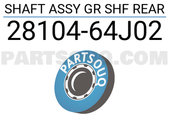 Suzuki 2810464J02 SHAFT ASSY GR SHF REAR