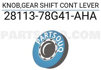 Suzuki 2811378G41AHA KNOB,GEAR SHIFT CONT LEVER