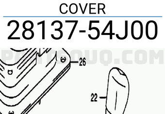 Suzuki 2813754J00 COVER