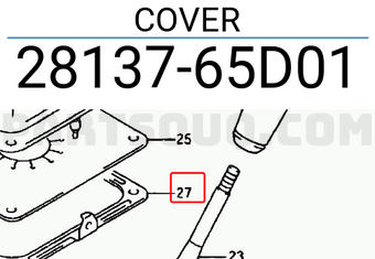 Suzuki 2813765D01 COVER