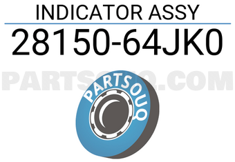Suzuki 2815064JK0 INDICATOR ASSY