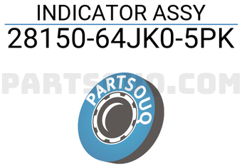 Suzuki 2815064JK05PK INDICATOR ASSY